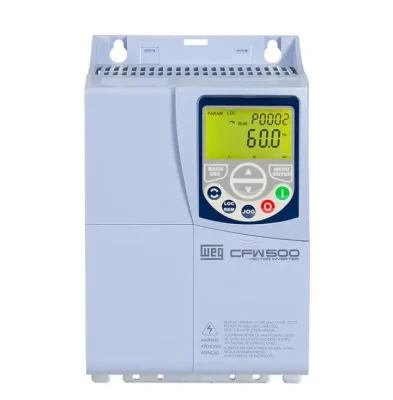 Inversor de frequência WEG CFW500 G2 10cv 380v 16a Com Entrada Trifásica e Saída Trifásica